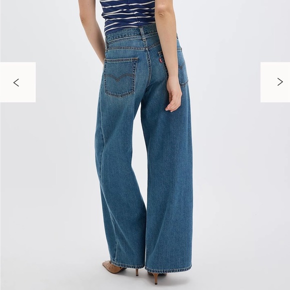 Levi's XL Baggy Straight Linen+ Jeans - Picture 2 of 5